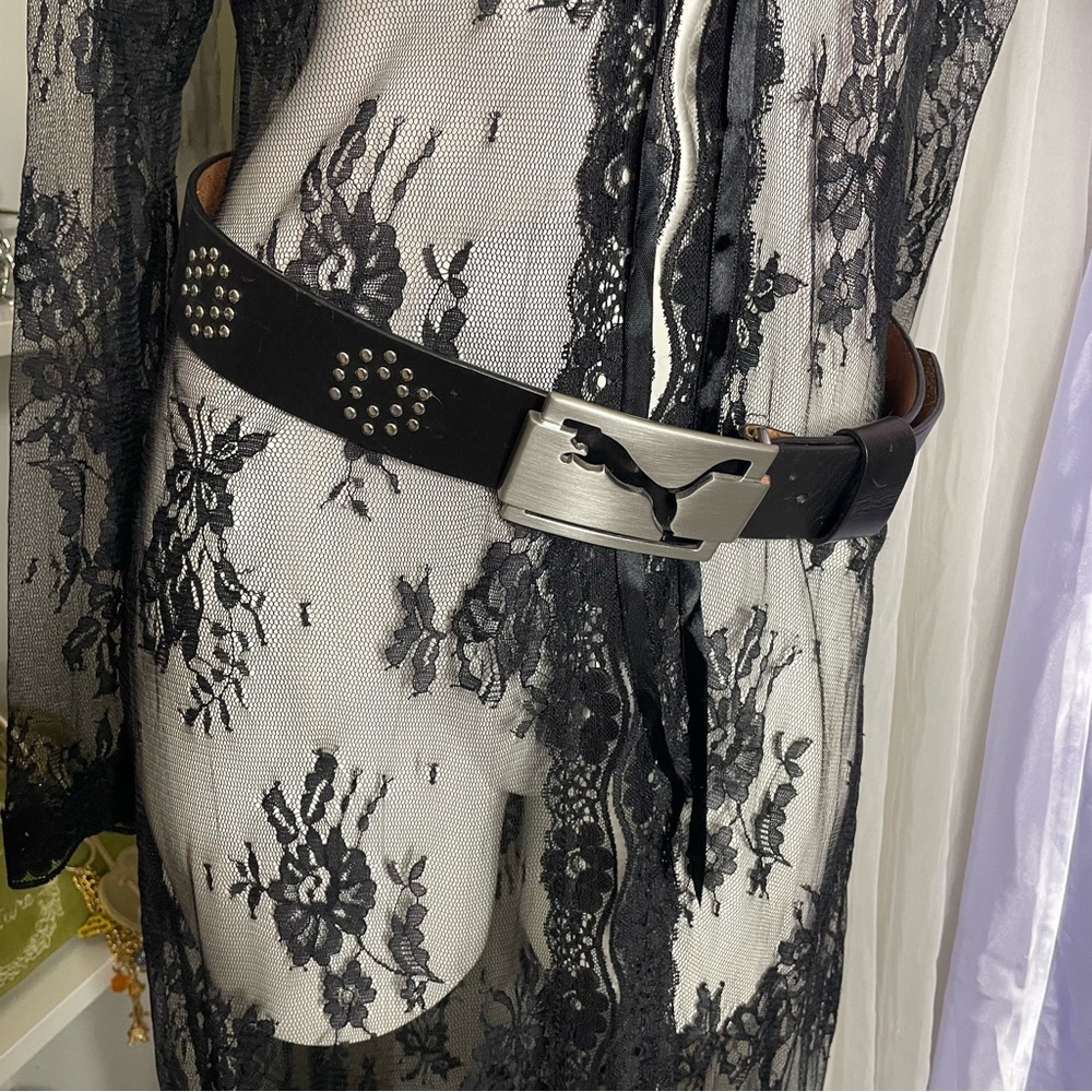 Leather Puma Belt